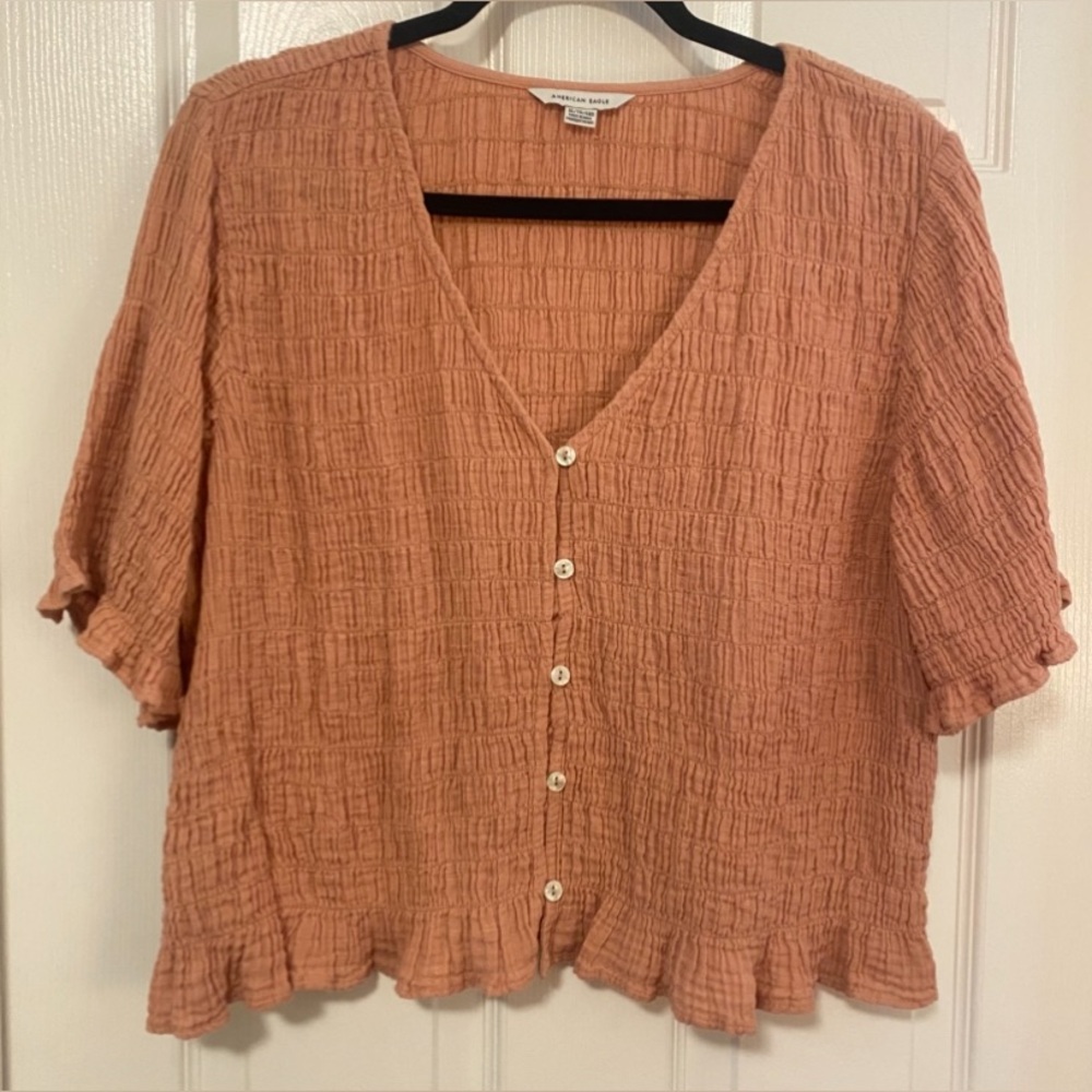 Cropped American Eagle Top